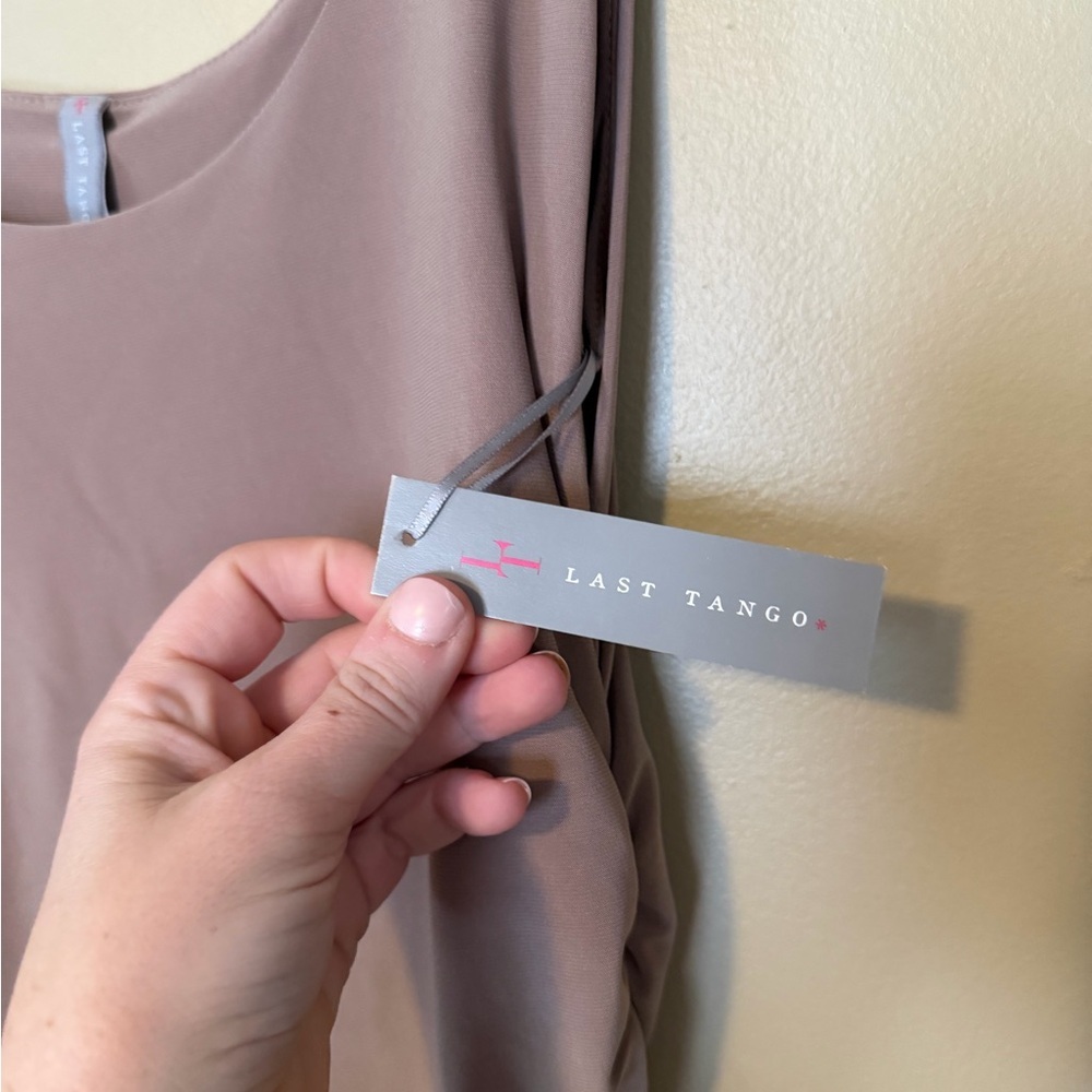 Last Tango Mini Ruched Tank Dress NEW - Picture 3 of 9